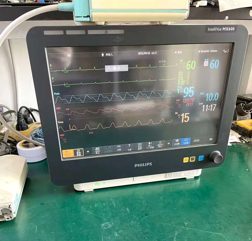 Philip MX600 Monitor pasien Perbaikan motherboard Perbaikan dan penjualan suku cadang asli