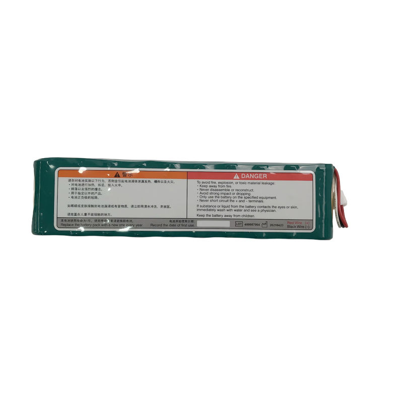 NIHON KOHDEN SB-901DC Disegel baterai Ni-MH isi ulang Tegangan nominal: 12Vdc Kapasitas Nominal Tipe:1950mAh Min:1690mAh